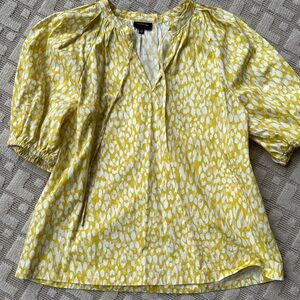 Who What Wear Puff Sleeve Blouse